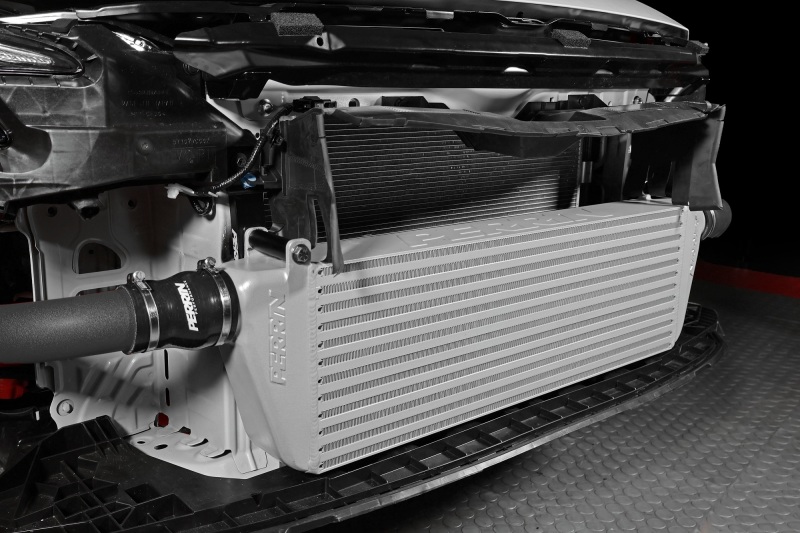 Subaru WRX Front Mount Intercooler - Perrin Performance - Black Tubes & Silver Core - `22-`25